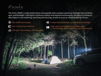 Fenix LR40R nagyteljesítményű lámpa