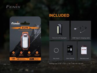 Fenix E-LITE mini lámpa