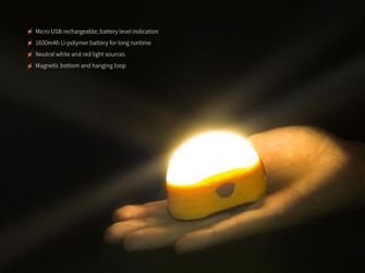 Fenix lámpás CL20R - sárga