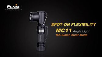 LED zseblámpa Fenix MC11 XP-G2 155lumen profilból