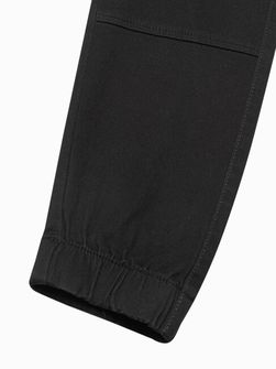 Ombre férfi Jogger cargo nadrág V18 P886, fekete