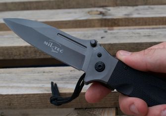 MFH nyitó kés DA35 Micarta 22cm fekete