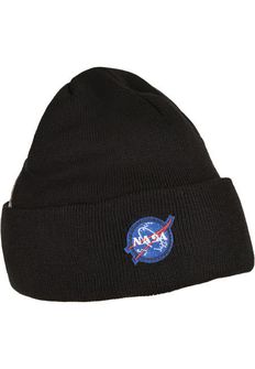 NASA Beanie téli sapka,fekete