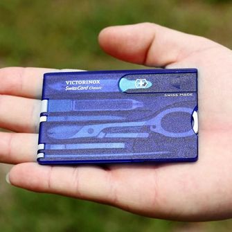 Victorinox SwissCard többfunkciós kártya 10 az 1ben kék