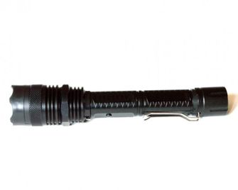 Bénító pisztoly lámpával, ZZ-1108 fekete, 1 500 000 V
