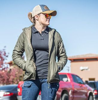 Helikon-Tex női UTL Polo póló, khaki