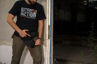 Pentagon Born for Action póló - fekete