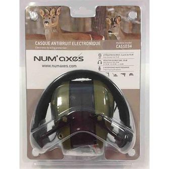 NUM&#039;AXES electronic hallásvédő CAS1034, khaki