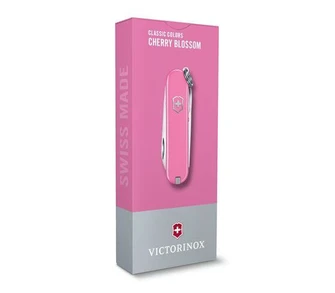 Victorinox Classic SD Colors Cherry Blossom, multifunkciós kés, rózsaszín, 7 funkció