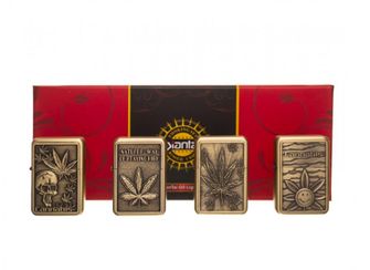 Lambert négy öngyújtó csomagolás, minta - marihuana