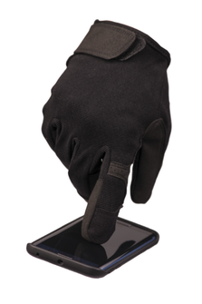 Mil-tec Touch taktikai kesztyű, fekete színű