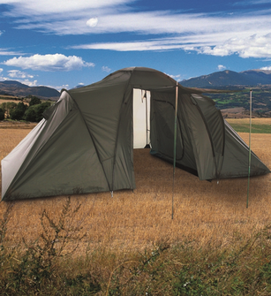 Mil-Tec 4 személyes sátor, olivazöld, 420 x 220 x 170  cm