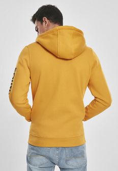 NASA Southpole férfi kapucnis pulóver, sötét sárga