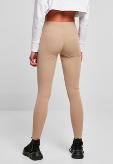 Urban Classics női Tech Mesh leggings, softaupe