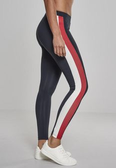 Urban Classics női Side Stripe leggings, navy