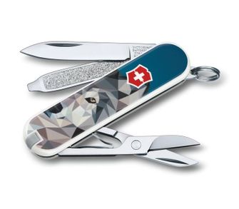 Victorinox, Classic LE 2017 The wolf is coming home , zsebkés fekete