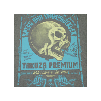 Yakuza Premium férfi póló 3310, fekete