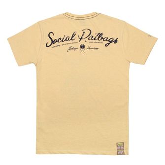 Yakuza Premium férfi póló 3311, világos sárga