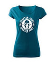 Spartan Army motívumú női rövidujjú pólók