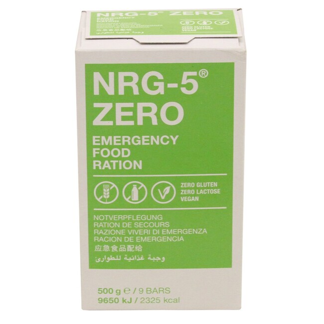 Vészhelyzeti sürgősségi csomag NRG-5 Zero, 500g