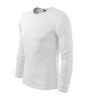 Malfini Fit-T hosszú ujjú póló, fehér, 160g/m2