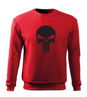 DRAGOWA férfi pulóver Punisher, piros 300g/m2