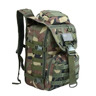 Dragowa Tactical taktikai hátizsák 35L, dzsungel álcázás