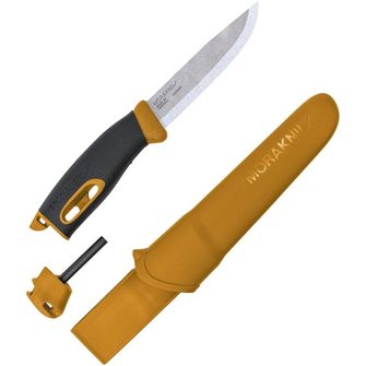 Helikon-Tex MORAKNIV® COMPANION SPARK rozsdamentes kés, sárga