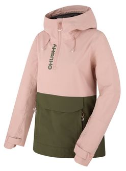 HUSKY női outdoor dzseki Nabbi L, világos rózsaszín/khaki