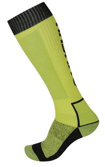 Husky Snow Wool zokni, zöld/fekete