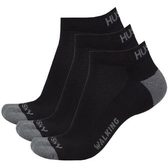 HUSKY Sétáló zokni 3Pack, fekete