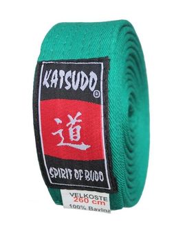 Katsudo Judo öv, zöld