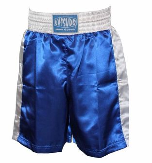 Katsudo férfi box rövidnadrág, kék