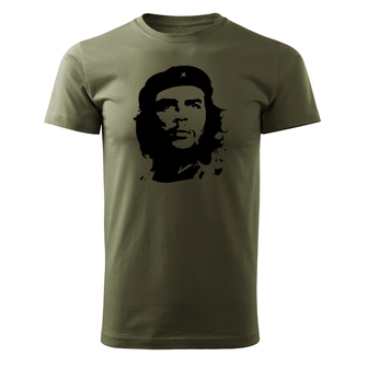 DRAGOWA rövid póló Che Guevara, oliva 160g/m2