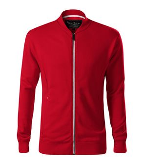 Malfini Bomber férfi pulóver, piros, 320g/m2