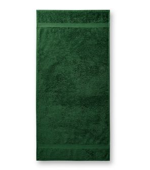 Malfini Terry Bath Towel pamut strandtörölköző 70x140cm, zöld