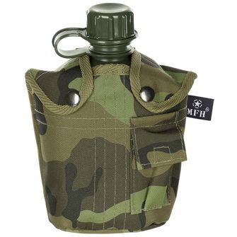 MFH Terepi palack 1L, BPA-mentes, M 95 CZ álcázva