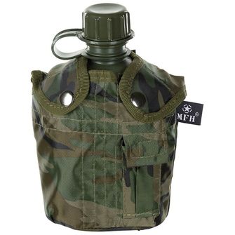 MFH Terepi palack 1L, BPA-mentes, woodland