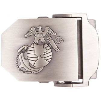 MFH USMC övcsat, ezüst, fém, kb. 4 cm
