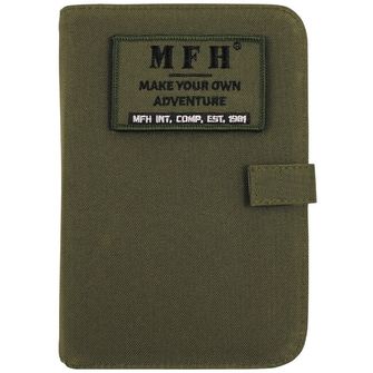 MFH A6-os notebook tok, OD zöld