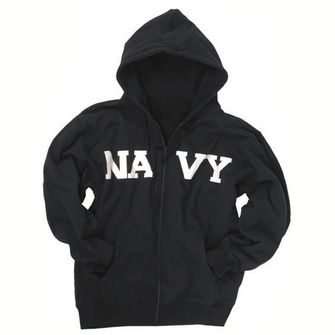 Mil-tec Navy kapucnis pulóver, sötétkék