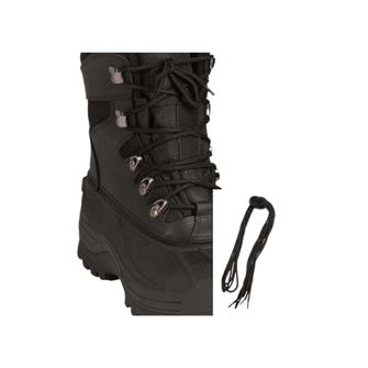 Mil-Tec Pe cipőfűző, fekete 180cm