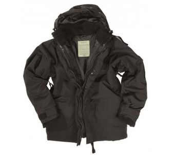 Mil-Tec téli vízálló 3-rétegű kabát, fekete