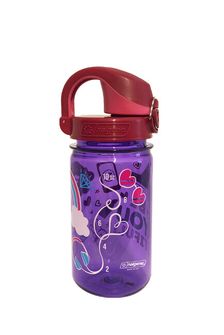 Nalgene OTF Kids Sustain Gyerekpalack 0,35 L lila színű lila bájos