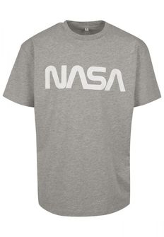NASA férfi póló Heavy Oversized, szürke