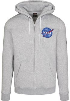 NASA Southpole férfi kapucnis pulóver, szürke