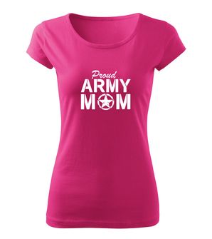 DRAGOWA női póló army mom,  rózsaszín 150g/m2