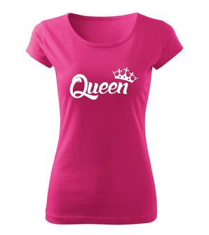 DRAGOWA női póló queen,  rózsaszín 150g/m2