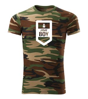 DRAGOWA rövid póló army boy terepmintás 160g/m2