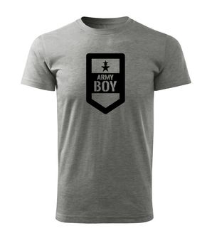 DRAGOWA rövid póló army boy szürke 160g/m2